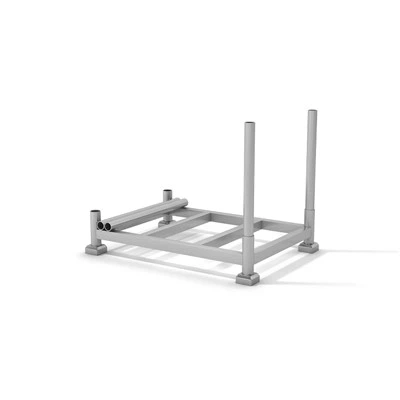 Estilatge de pal d'acer desmuntable